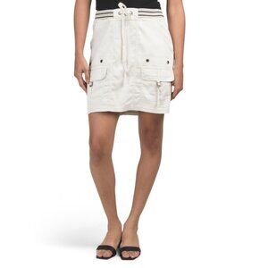 XCVI Cream Leto Mini Skirt